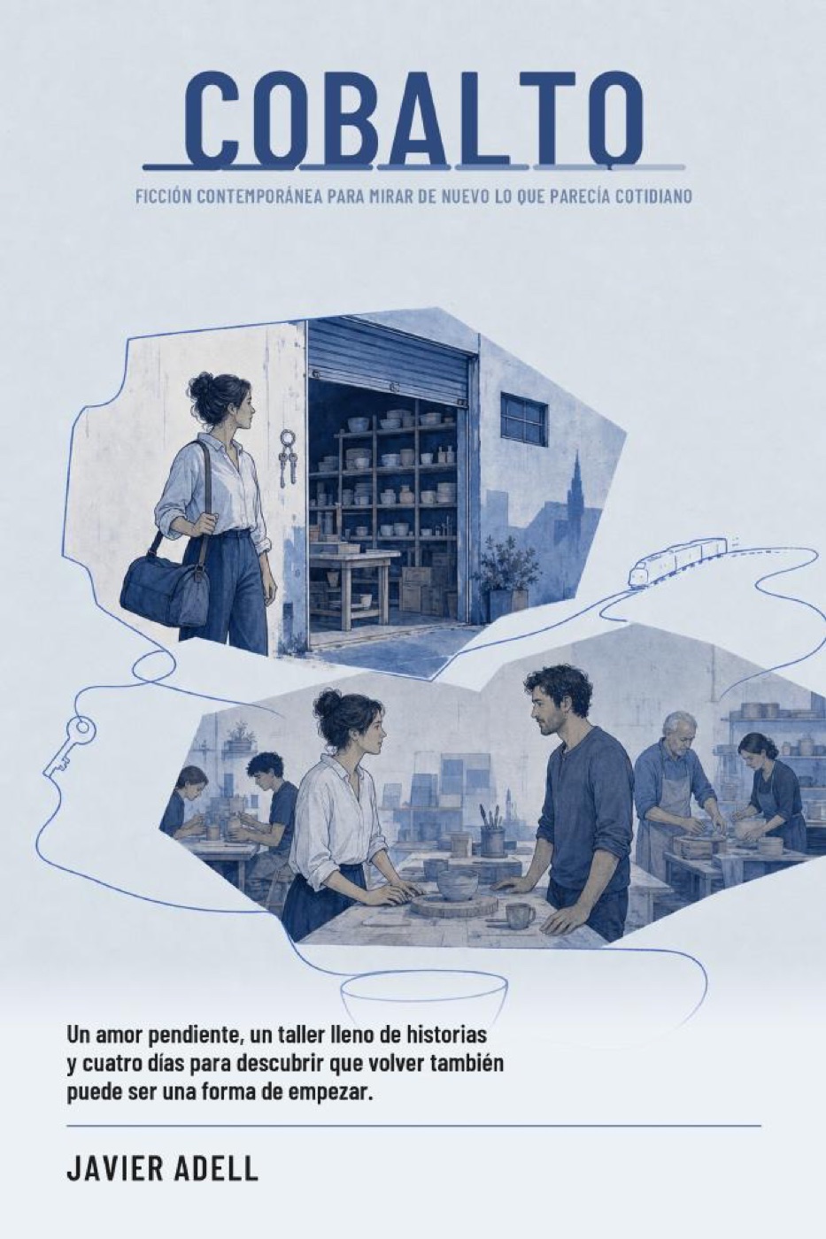 Portada de Cobalto, de Javier Adell