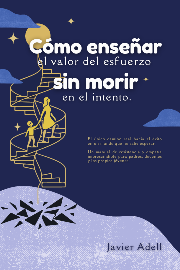 Portada de Cómo enseñar el valor del esfuerzo sin morir en el intento, de Javier Adell